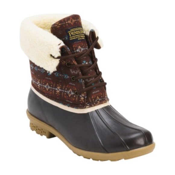 NEW PENDLETON Diamond Peak Duck Boots - Picture 1 of 3